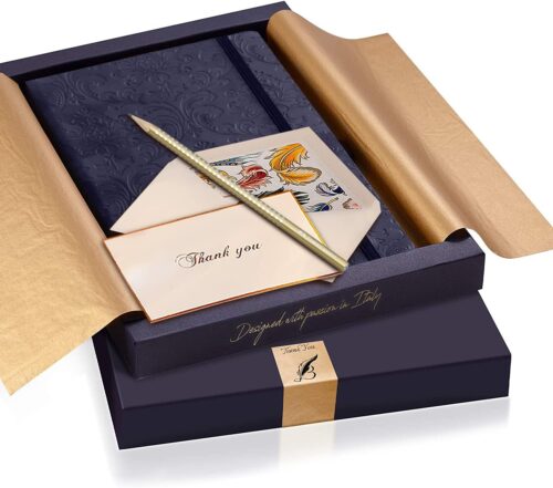 Writing Journal Gift Set - Black - Business-Desire